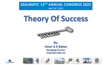 Theory Of Success by Umar A K Balwa Sealmatic 13th Annual Congress 2025